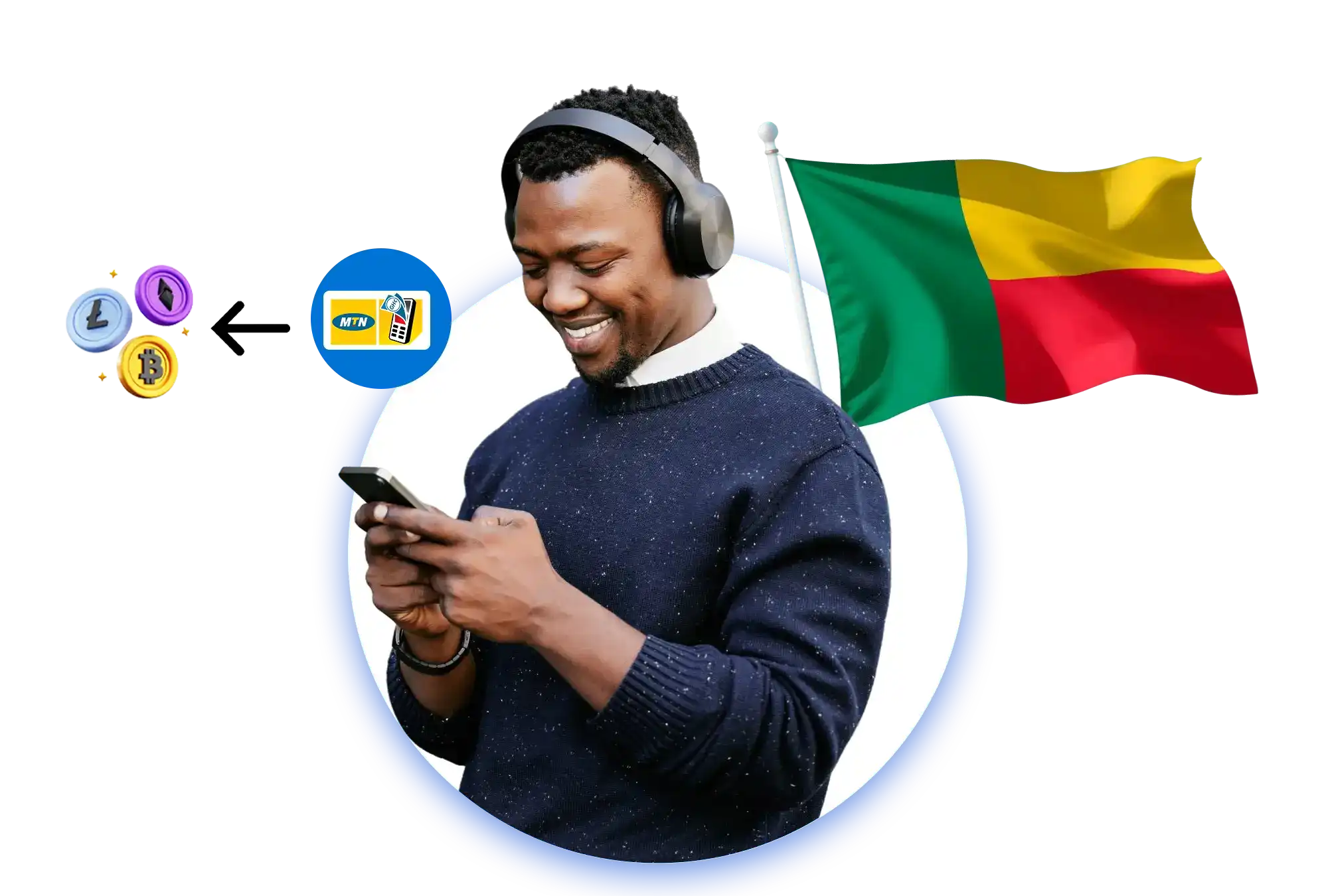 Buy Cryptocurrency in Benin