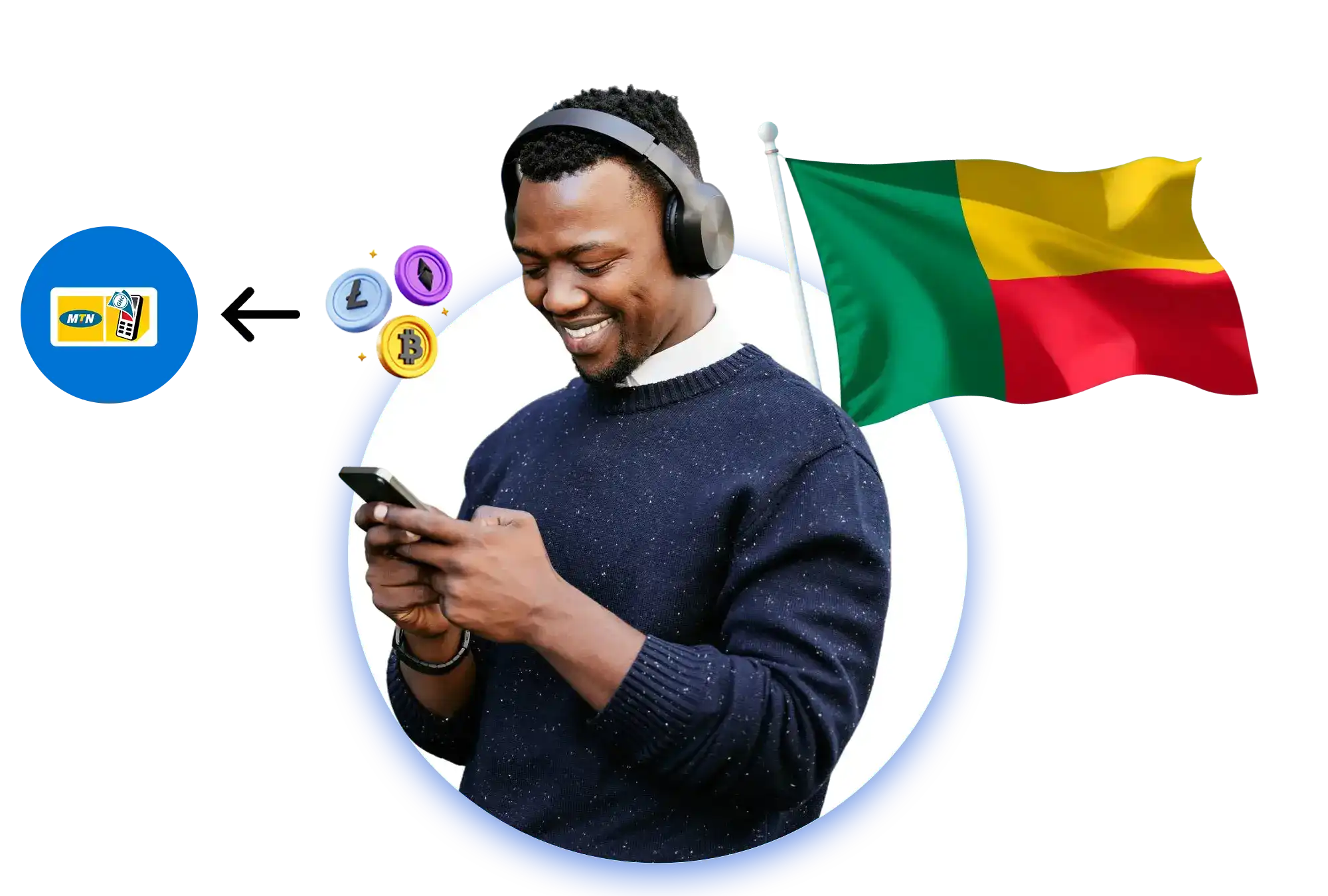 Sell Cryptocurrency in Benin