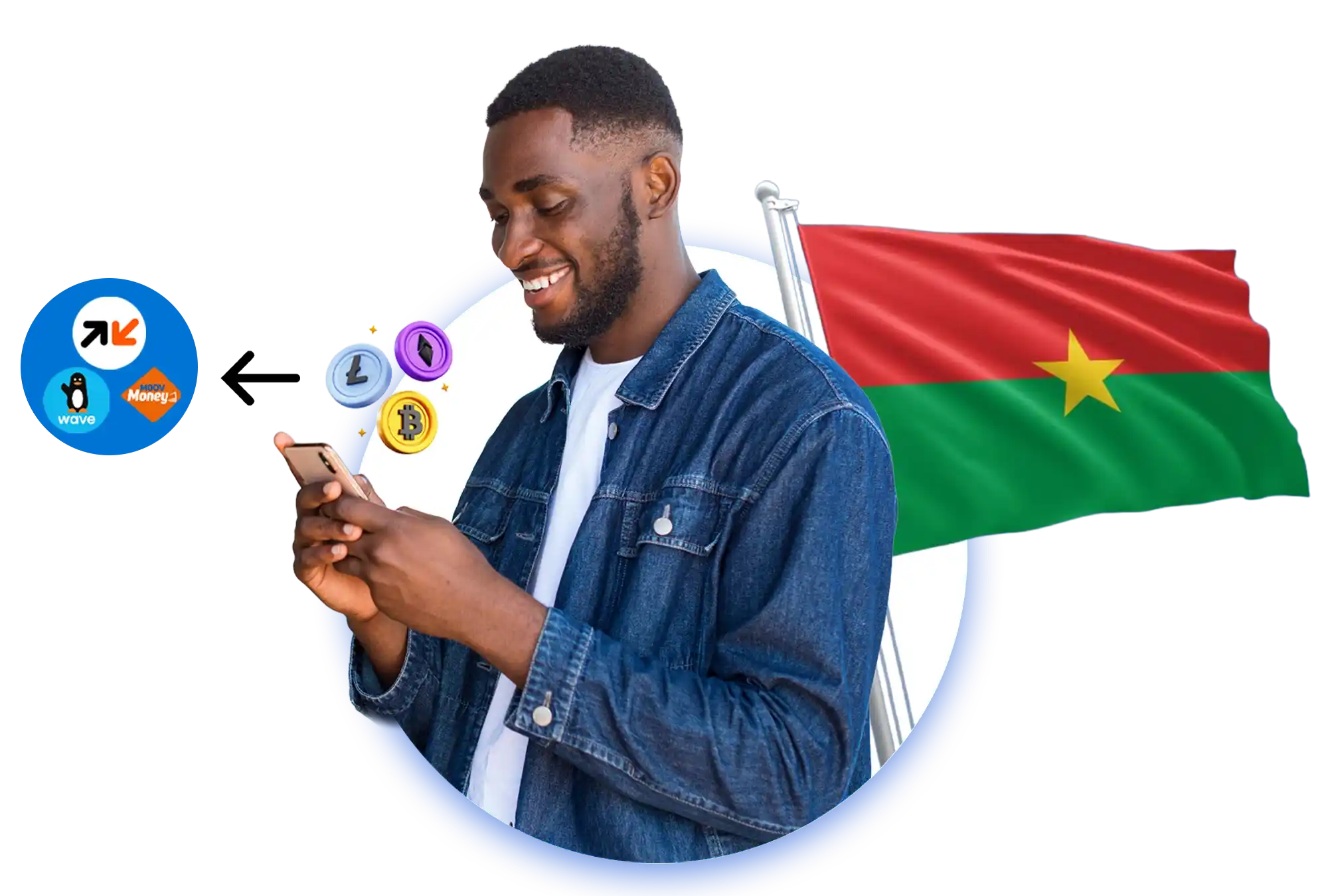 Sell Cryptocurrency in Burkina Faso