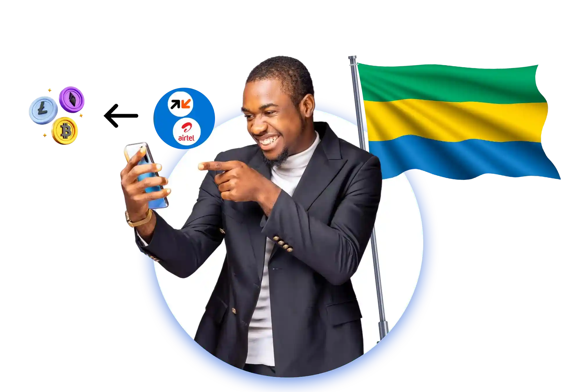 Buy Cryptocurrency in Gabon