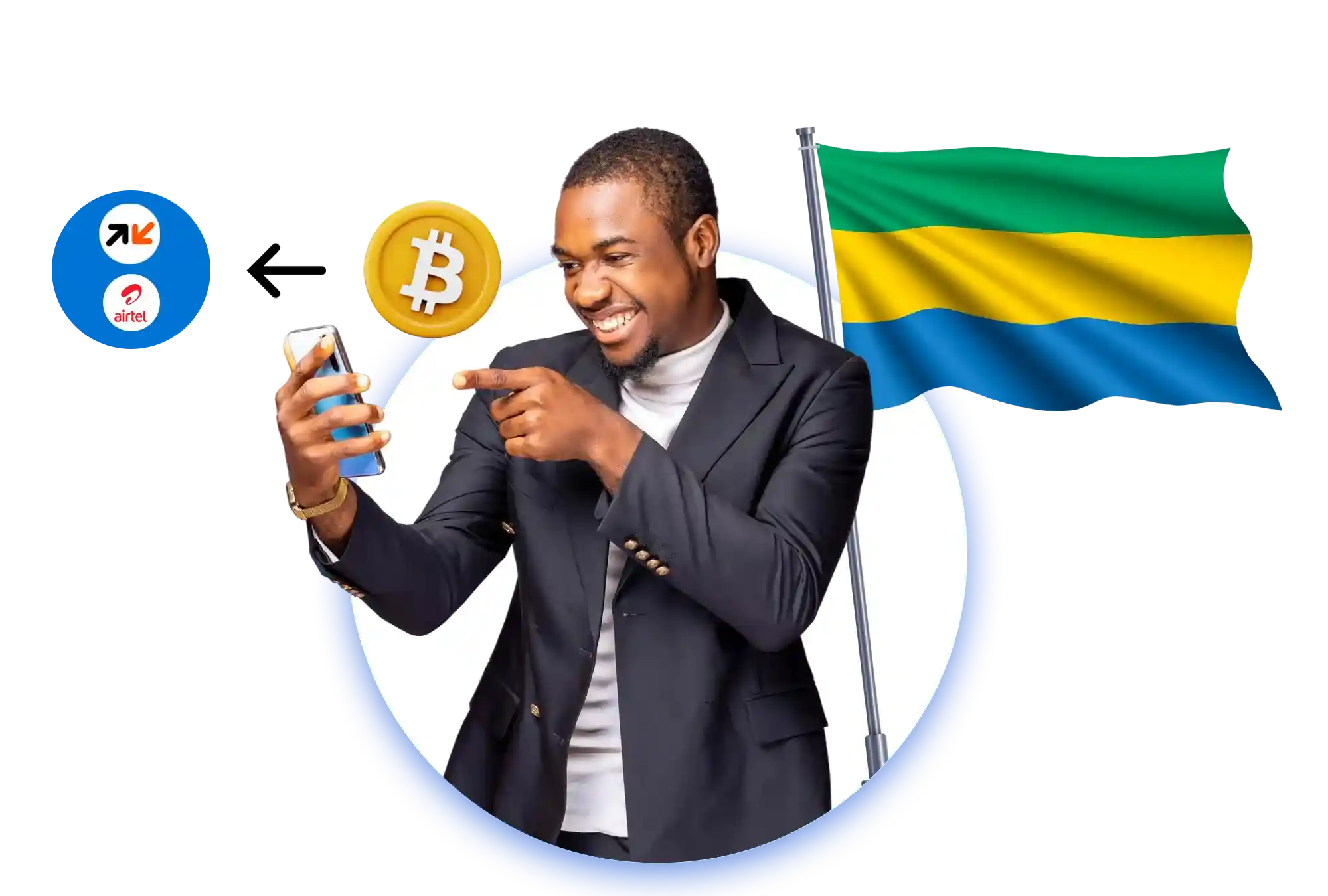 Sell Bitcoin in Gabon