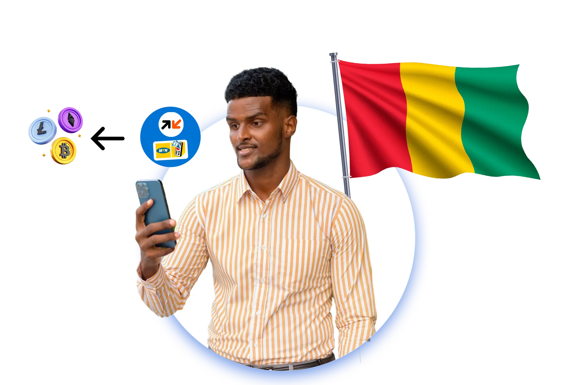 Acheter des cryptomonnaies en Guinée