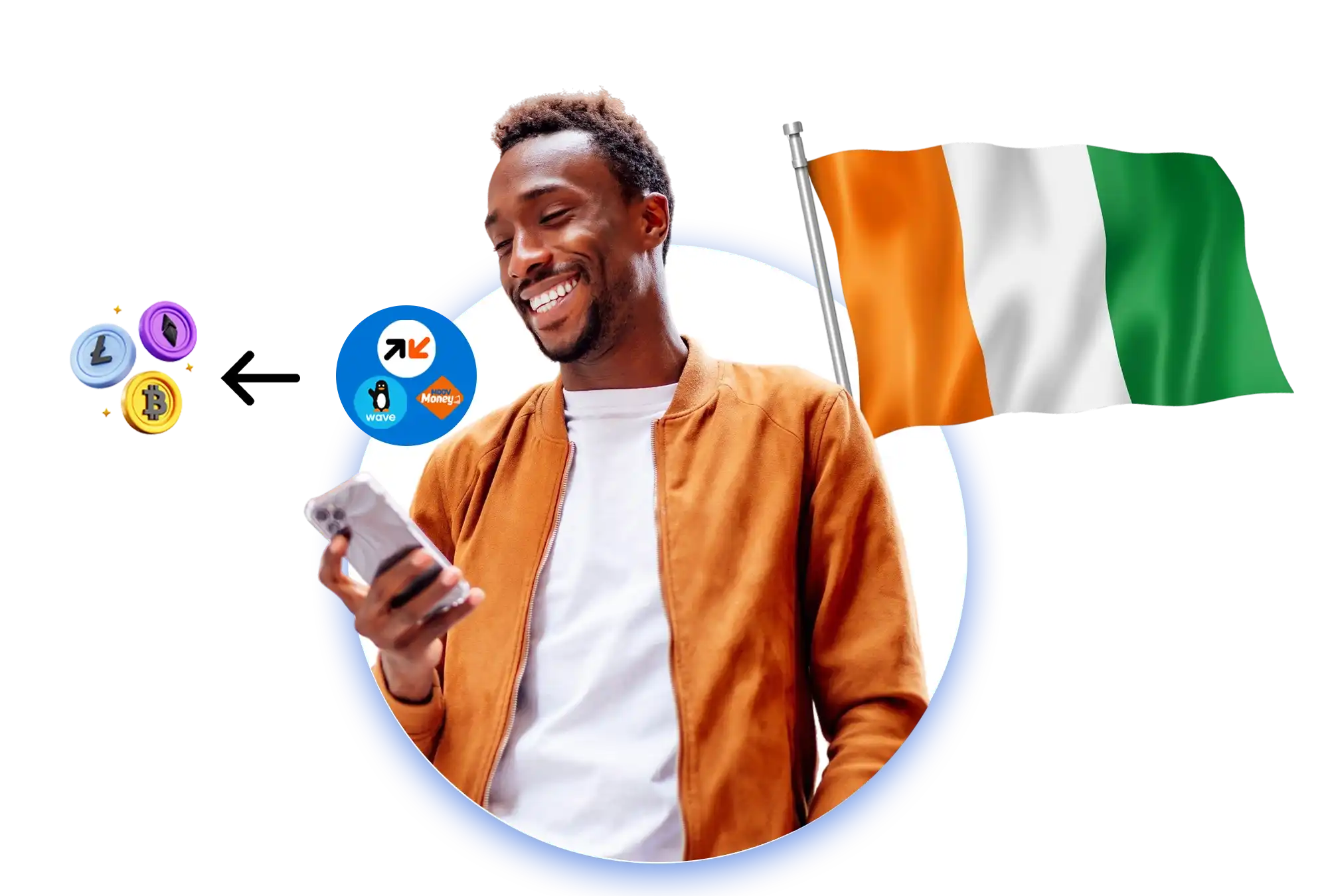 Acheter de la cryptomonnaie en Côte d'Ivoire